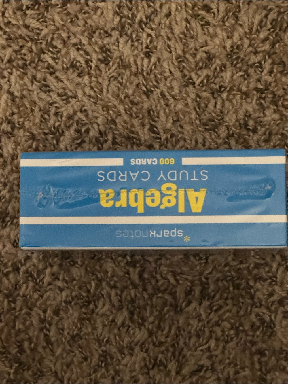 SparkNotes Algebra Study Cards - SparkNotes Blue & Yellow Box - Picture 2 of 8